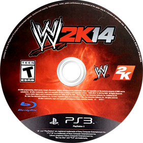 WWE 2K14 - Disc Image
