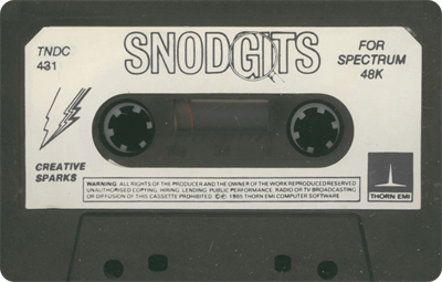 Snodgits - Cart - Front Image