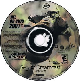 NFL QB Club 2001 - Disc Image