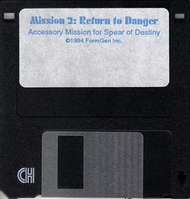 Spear of Destiny: Mission 2: Return to Danger - Disc Image