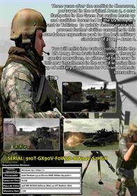 ARMA II: Operation Arrowhead - Box - Back Image