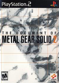 The Document of Metal Gear Solid 2 - Box - Front Image