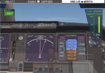 Jet de Go! 2: Let's Go By Airliner - Screenshot - Gameplay Image
