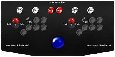 Lunar Rescue - Arcade - Controls Information Image