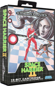 Space Harrier II - Box - 3D Image