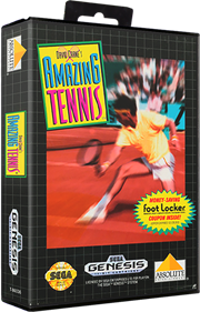 David Crane's Amazing Tennis - Box - 3D Image