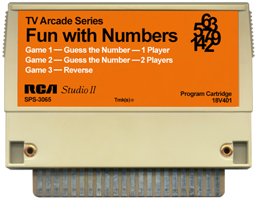 TV Arcade II: Fun with numbers - Cart - Front Image