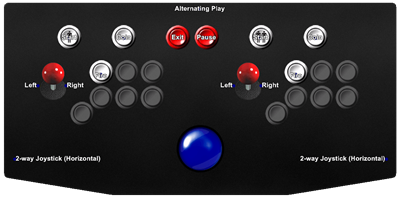 Indian Battle - Arcade - Controls Information Image