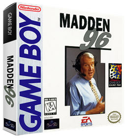 Madden 96 - Box - 3D Image
