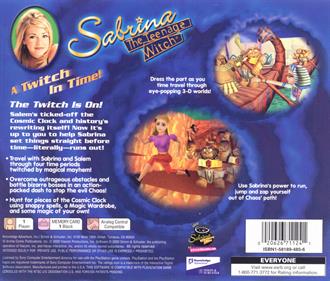 Sabrina the Teenage Witch: A Twitch in Time! - Box - Back Image