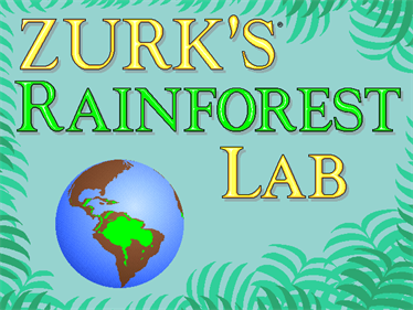 Zurk's Rainforest Lab - Screenshot - Game Title Image