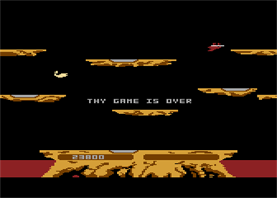 Joust - Screenshot - Game Over Image