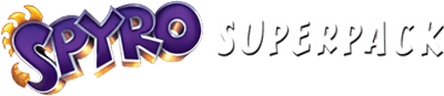 Crash & Spyro Superpack: Crash Bandicoot: The Huge Adventure/Spyro: Season of Ice - Clear Logo Image