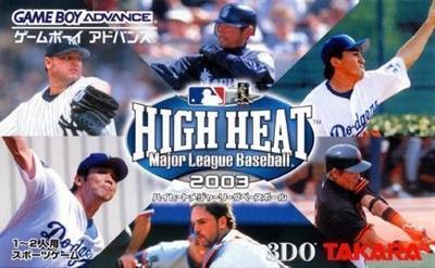 High Heat Major League Baseball 2003 - Box - Front Image