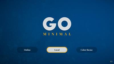 Go Minimal - Screenshot - Game Title Image