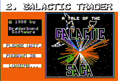 Galactic Saga II: Galactic Trader - Screenshot - Game Title Image