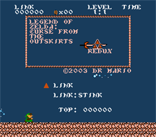 Legend of Zelda: Curse from the Outskirts - Screenshot - Game Title Image