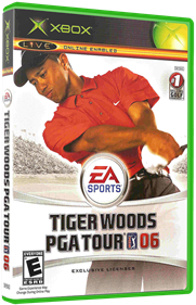 Tiger Woods PGA Tour 06 - Box - 3D Image