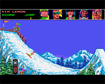 Ski or Die - Screenshot - Gameplay Image