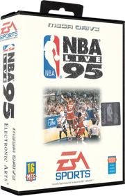 NBA Live 95 - Box - 3D Image