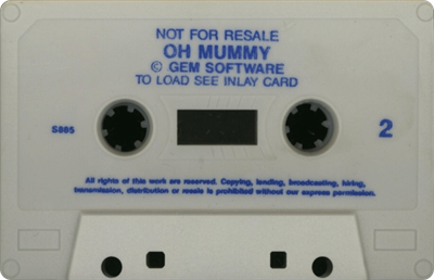 Oh Mummy - Cart - Back Image