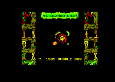 Wizard's Lair - Screenshot - Game Title Image