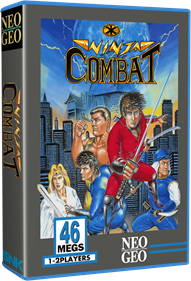Ninja Combat - Box - 3D Image