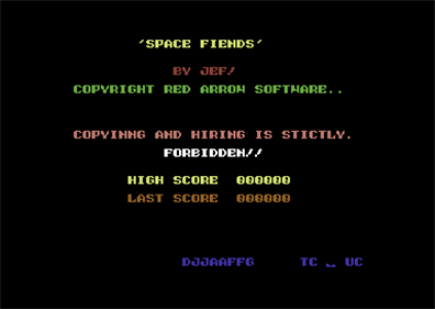 Fiends - Screenshot - Game Title Image