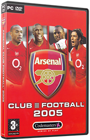 Arsenal Club Football 2005 - Box - 3D Image