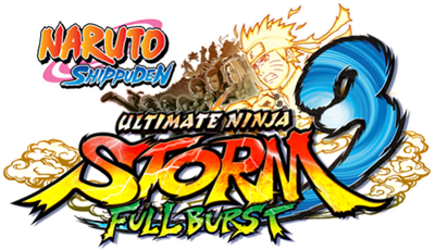 Naruto Shippuden: Ultimate Ninja Storm 3 Full Burst - Clear Logo Image