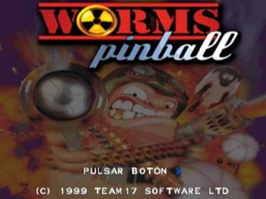 Worms Pinball - Screenshot - Game Title Image