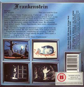 Frankenstein (CRL) - Box - Back Image