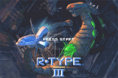 R-Type III: The Third Lightning - Screenshot - Game Title Image