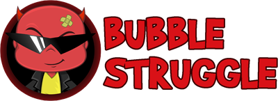 Bubble Struggle - Clear Logo Image