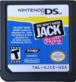 You Don't Know Jack - Cart - Front Image