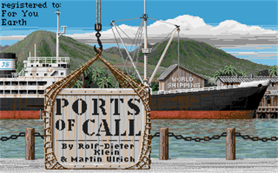 Ports of Call - Screenshot - Game Title Image