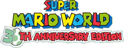 Super Mario World: 30th Anniversary Edition - Clear Logo Image
