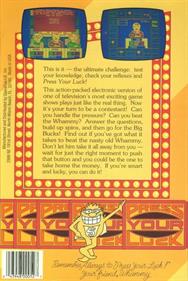 Press Your Luck - Box - Back Image