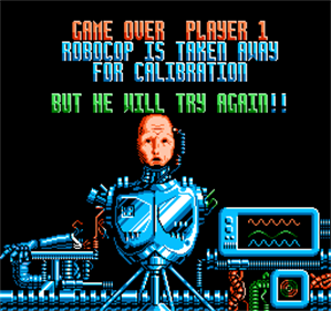 RoboCop 2 - Screenshot - Game Over Image