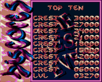 Get Out - Screenshot - High Scores Image