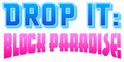 Drop It: Block Paradise! - Clear Logo Image