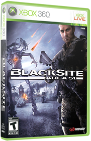 BlackSite: Area 51 - Box - 3D Image