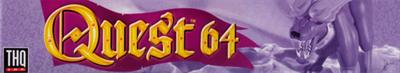 Quest 64 - Box - Spine Image