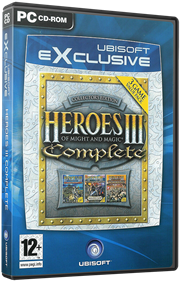 Heroes of Might and Magic III - Box - 3D Image