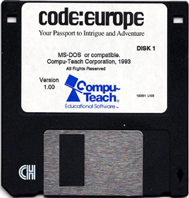 Code: Europe - Disc Image