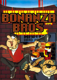 Bonanza Bros. - Fanart - Box - Front Image
