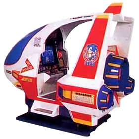 SegaSonic Cosmo Fighter - Arcade - Cabinet Image