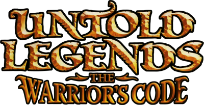 Untold Legends: The Warrior's Code - Clear Logo Image