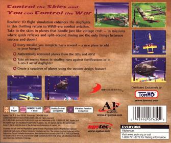 Aces of the Air - Box - Back Image