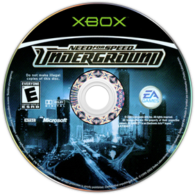 Need for Speed: Underground - Disc Image